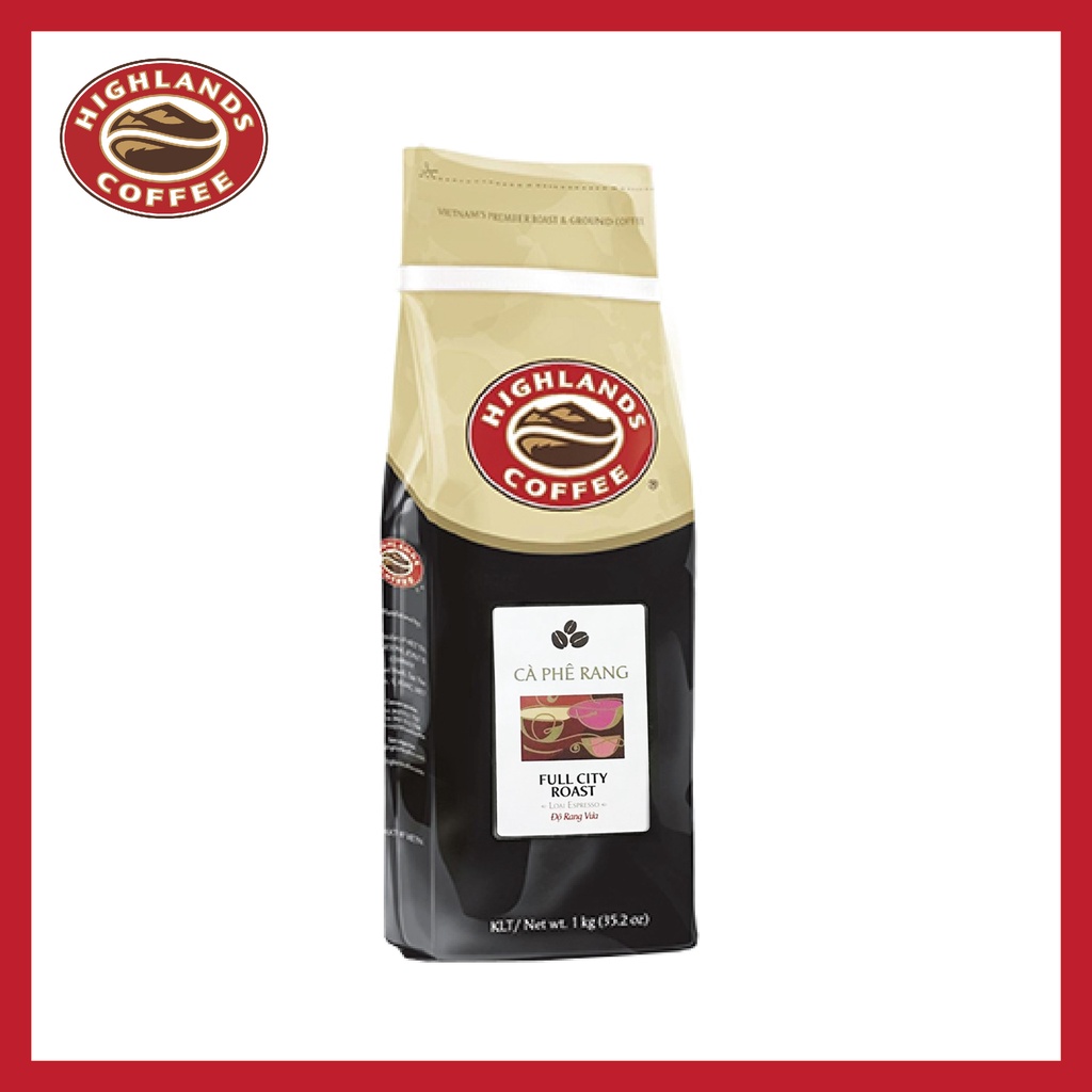 [SenXanh CAFE] Cà phê hạt Full City Roast Highland Coffee 1kg | BigBuy360 - bigbuy360.vn