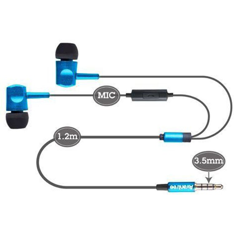 Tai nghe nhét trong Ultra Bass Gladiator của Avantree A1872 A2267