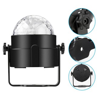 Đèn led xoay 7 màu