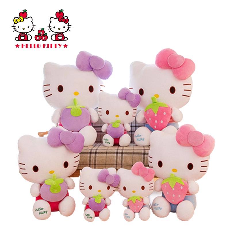 Thú Nhồi Bông Hello Kitty Cho Bé Gái