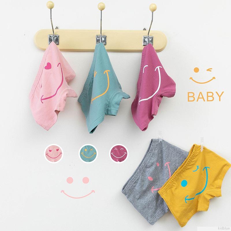 Bộ 5 quần lót boxer họa tiết hoạt hình xinh xắn dành cho bé gái