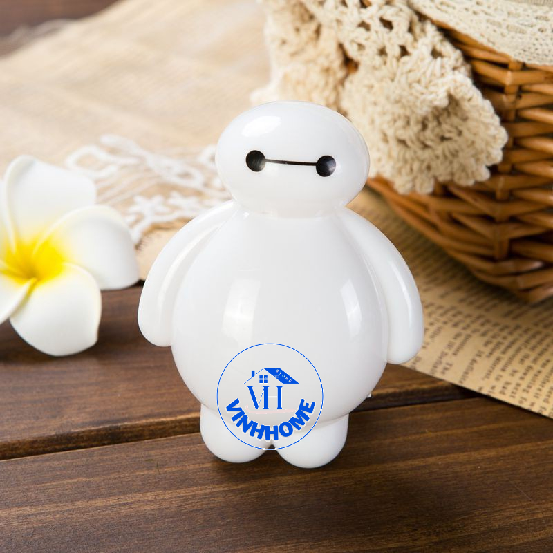 Bóng đèn Led Baymax Big Hero tiết kiệm năng lượng - Thiết kế thông minh dễ thương tiện dụng vinhhome.store