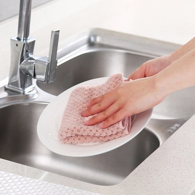 Khăn lau nhà bếp lau bát siêu thấm