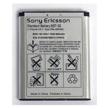 Pin Sony BST33