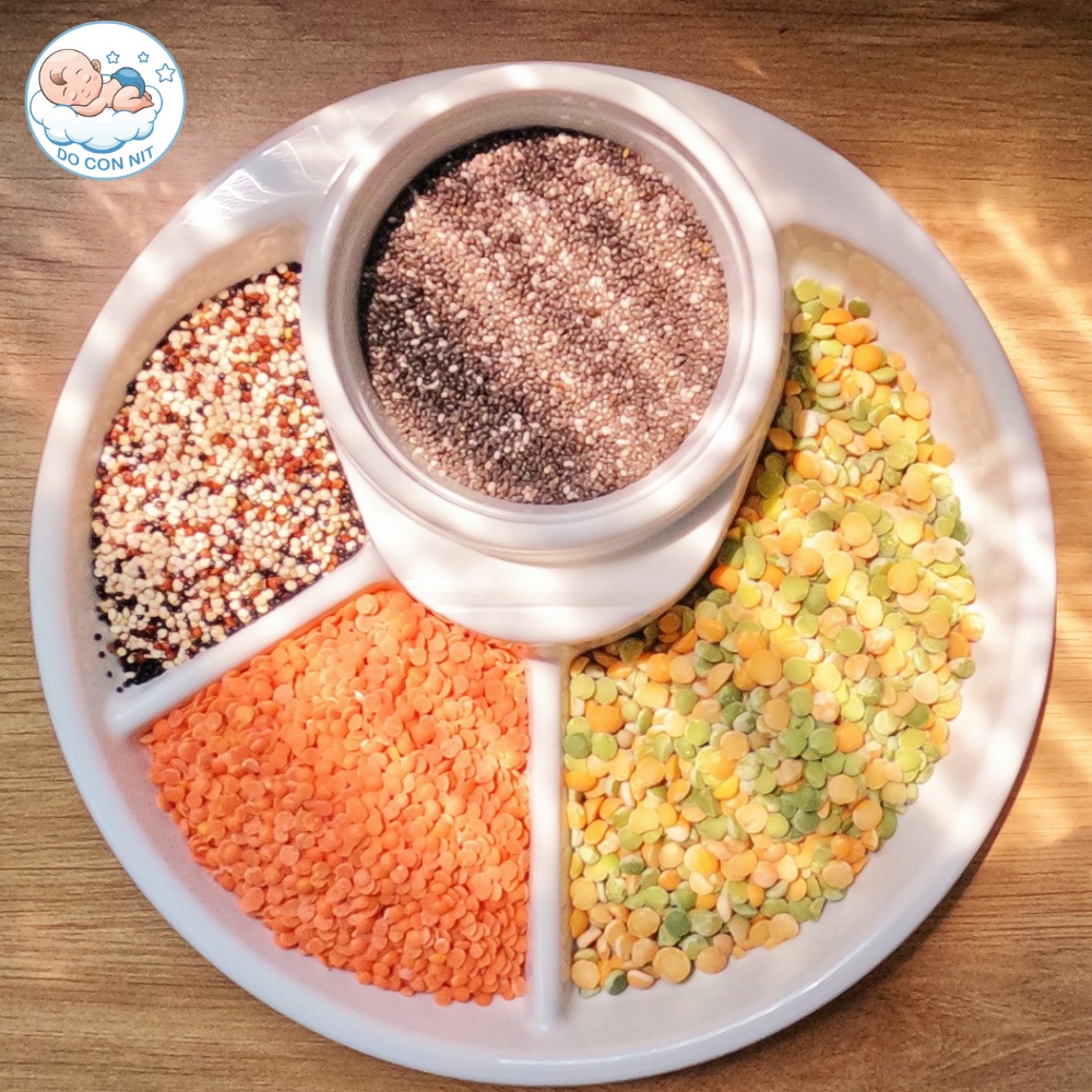 Đậu Hạt Hữu Cơ Bổ Sung Dinh Dưỡng Cho Bé Ăn Dặm Gói 100g