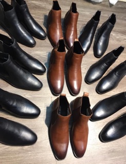 Giày chelsea boots da thật 100%