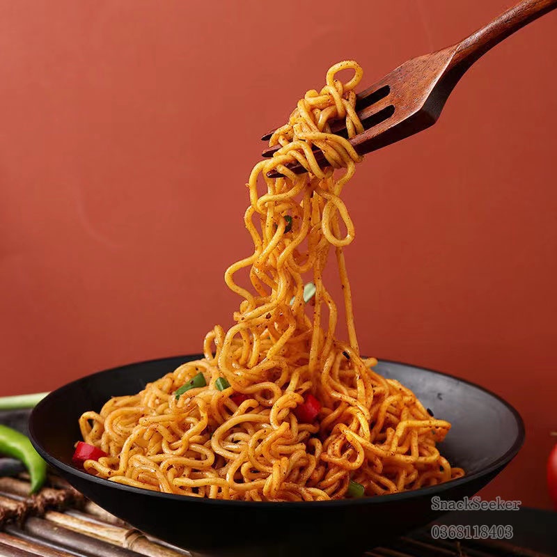 Mì trộn các vị ăn liền - SNACKSEEKER - Mì trộn vị tôm hùm, vị gạch cua