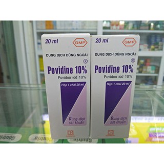 Povidin 10% (20 ml, 90 ml, 500 ml)