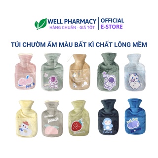 ( HÌNH THÚ BẤT KÌ ) TÚI SƯỞI CHƯỜM ĐAU BỤNG KINH VÀ GIỮ ẤM CƠ THỂ (300ml) loại chuẩn chắc chắn