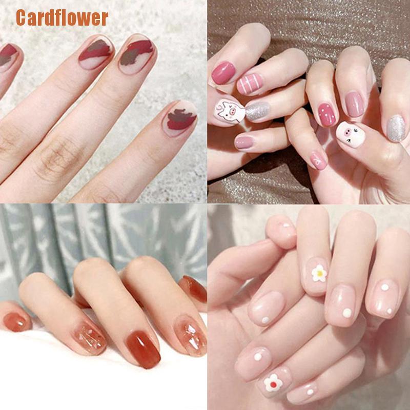 (Hàng Mới Về) 24 Móng Tay Giả Thời Trang Có Thể Tháo Rời