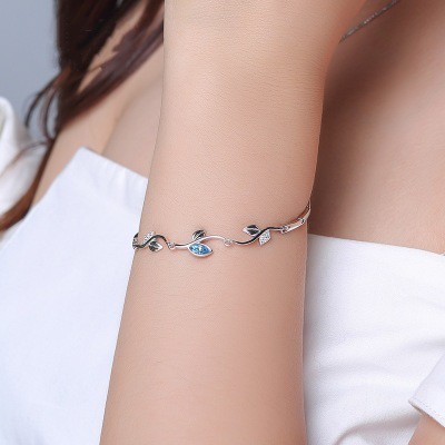 Vòng tay bạc 925 thời trang Trang sức cho phụ nữ