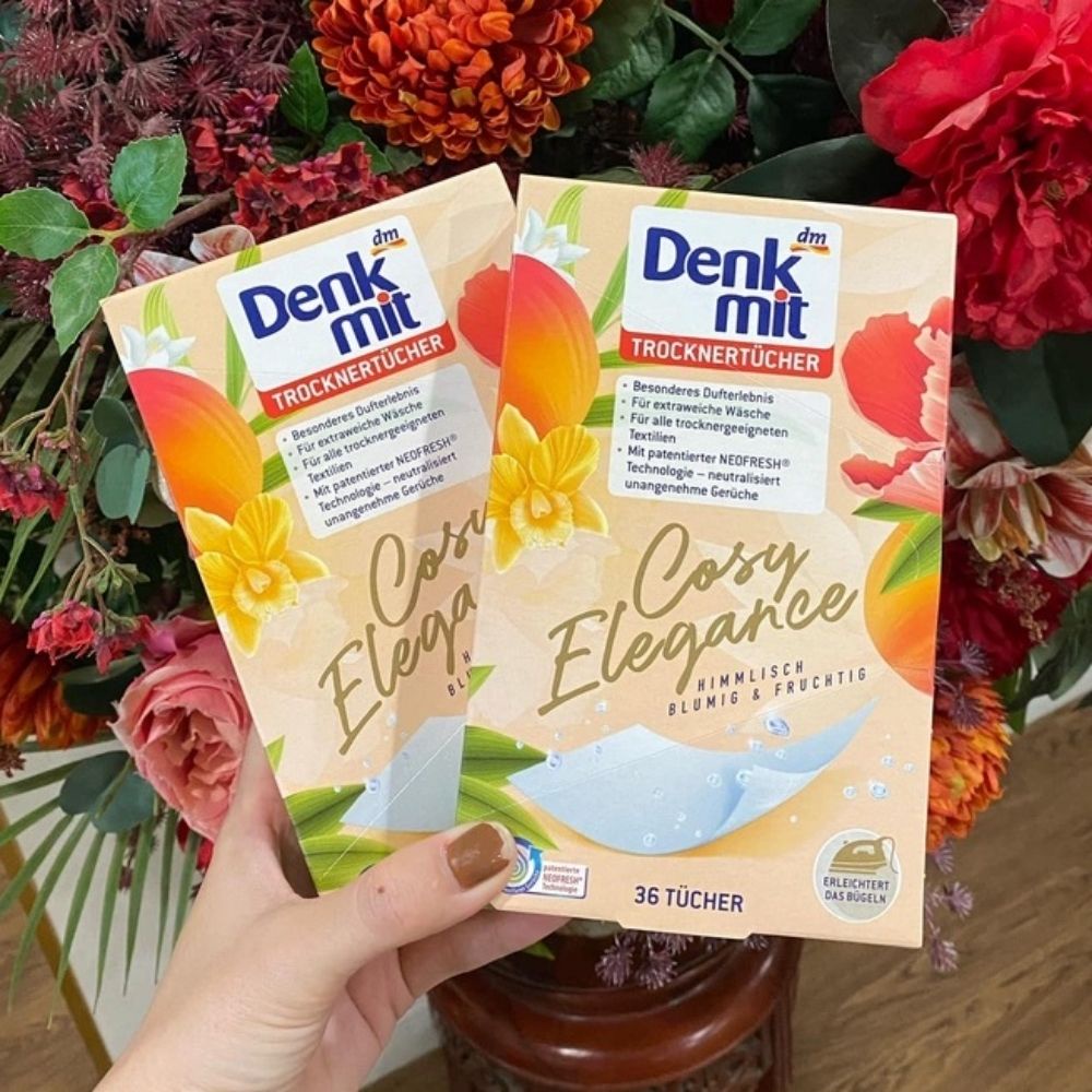 Giấy thơm quần áo Denkmit nhẹ nhàng, Hàng Đức - Shop Lavenic