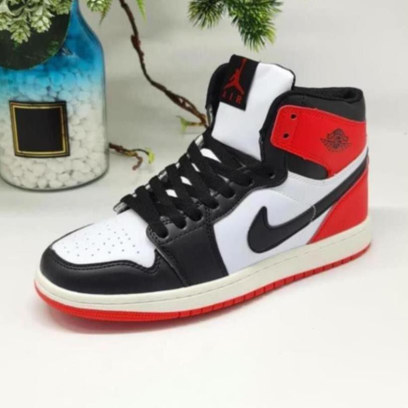 Giày JD Đen Đỏ Cao Cổ - Chuẩn 1:1