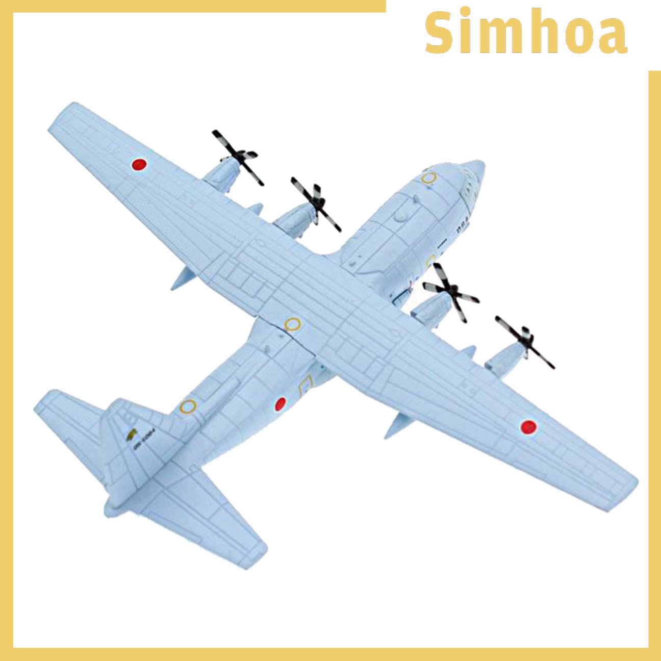AIRCRAFT MODEL Mô Hình Máy Bay Chiến Đấu Jsdf C-130H Tỉ Lệ 1: 250