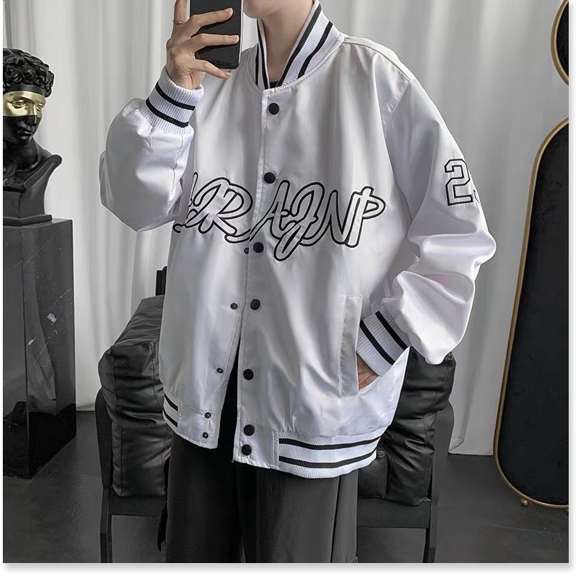 Áo Khoác Dù Bomber Nữ IN Chữ Nỗi 23 ARNP Cao Cấp Thời Trang Super Fashion
