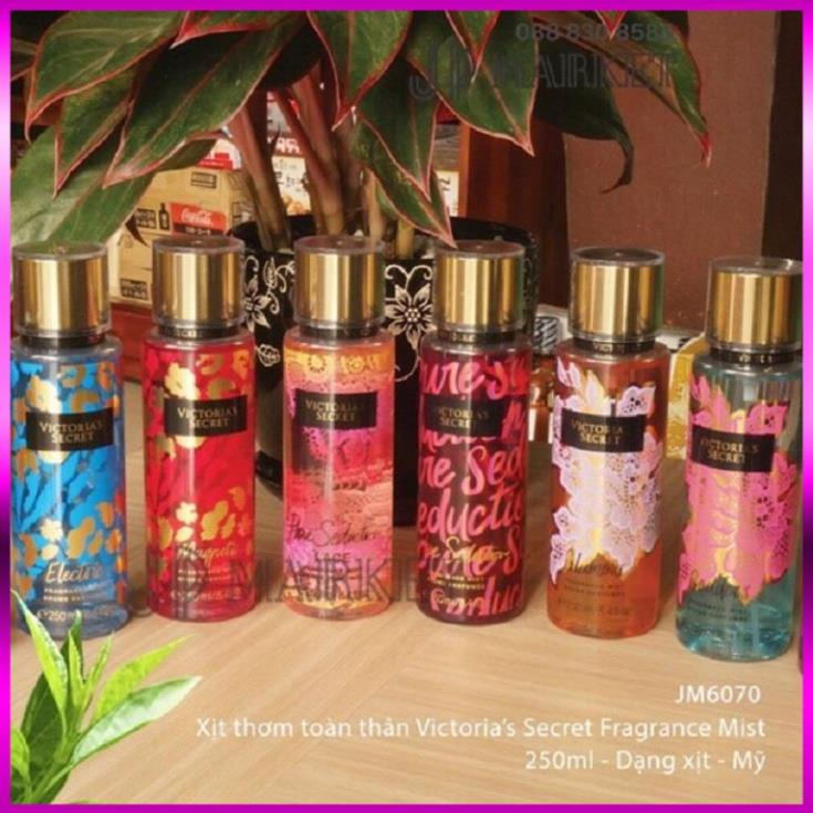 👍 Xịt Thơm Toàn Thân - Xịt Thơm Toàn Thân Victoria’s chuẩn 250ml