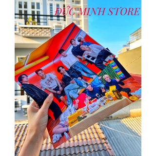 POSTER IDOL NHÓM BTS DECAL CÓ KEO SẴN DÁN TƯỜNG TRANG TRÍ SIÊU ĐẸP