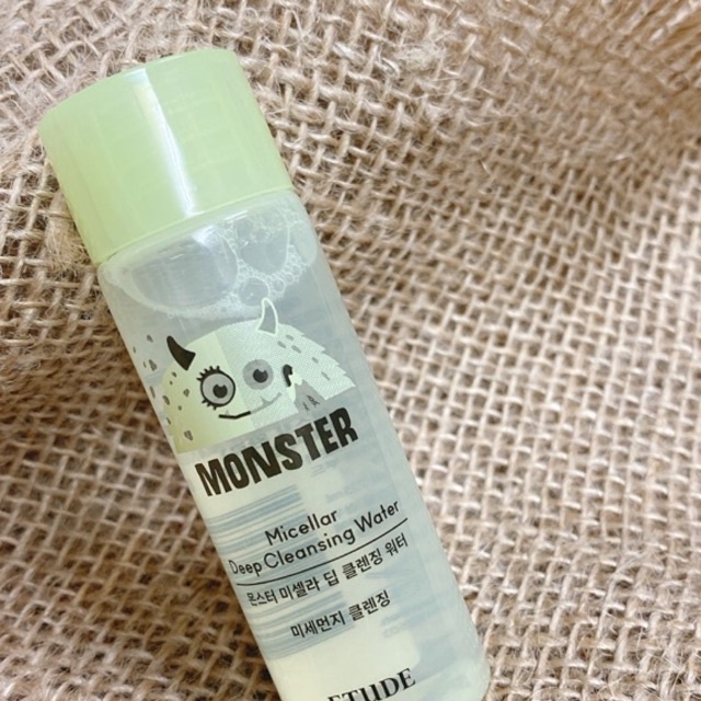 [ minisize 25ml ] nước tẩy trang Monster Micellar Deep Cleansing Water