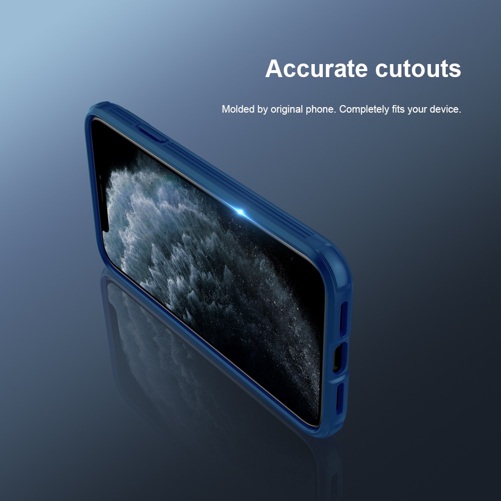 Ốp Điện Thoại Nillkin Bằng TPU PC Có Nắp Trượt Bảo Vệ Camera Cho iPhone 12 Pro Max / 12 Mini / 11 6.1 inch / SE 2022 / 2020 / 7 / 8