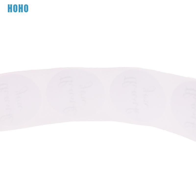 Cuộn 500 Miếng Dán Tròn Chữ Thank You Độc Đáo Trang Trí Sổ Tay