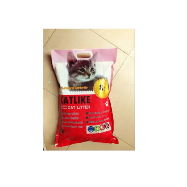 CAT LITTER Cát vệ sinh cho mèo - Cát vệ sinh khử mùi diệt khuẩn cho mèo CATLIKE 8L