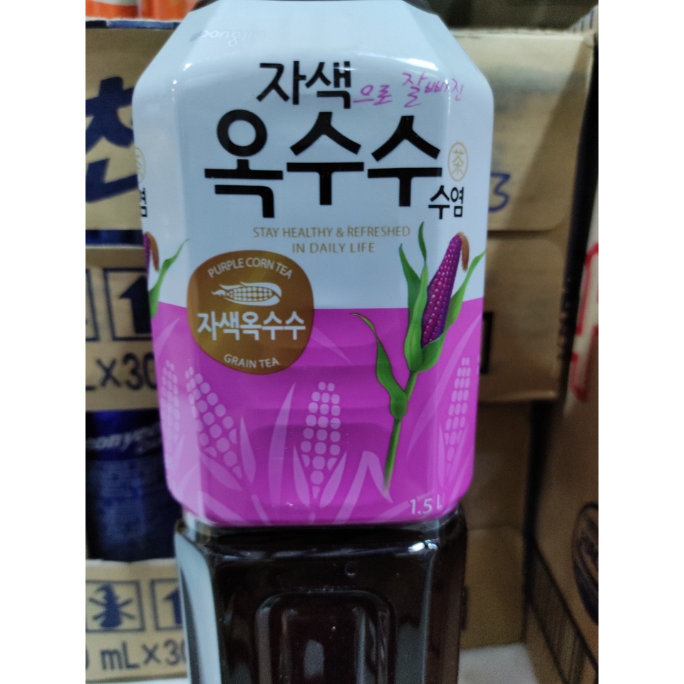 Trà râu ngô, râu bắp hàn quốc 1.5l - 옥수수 수염차