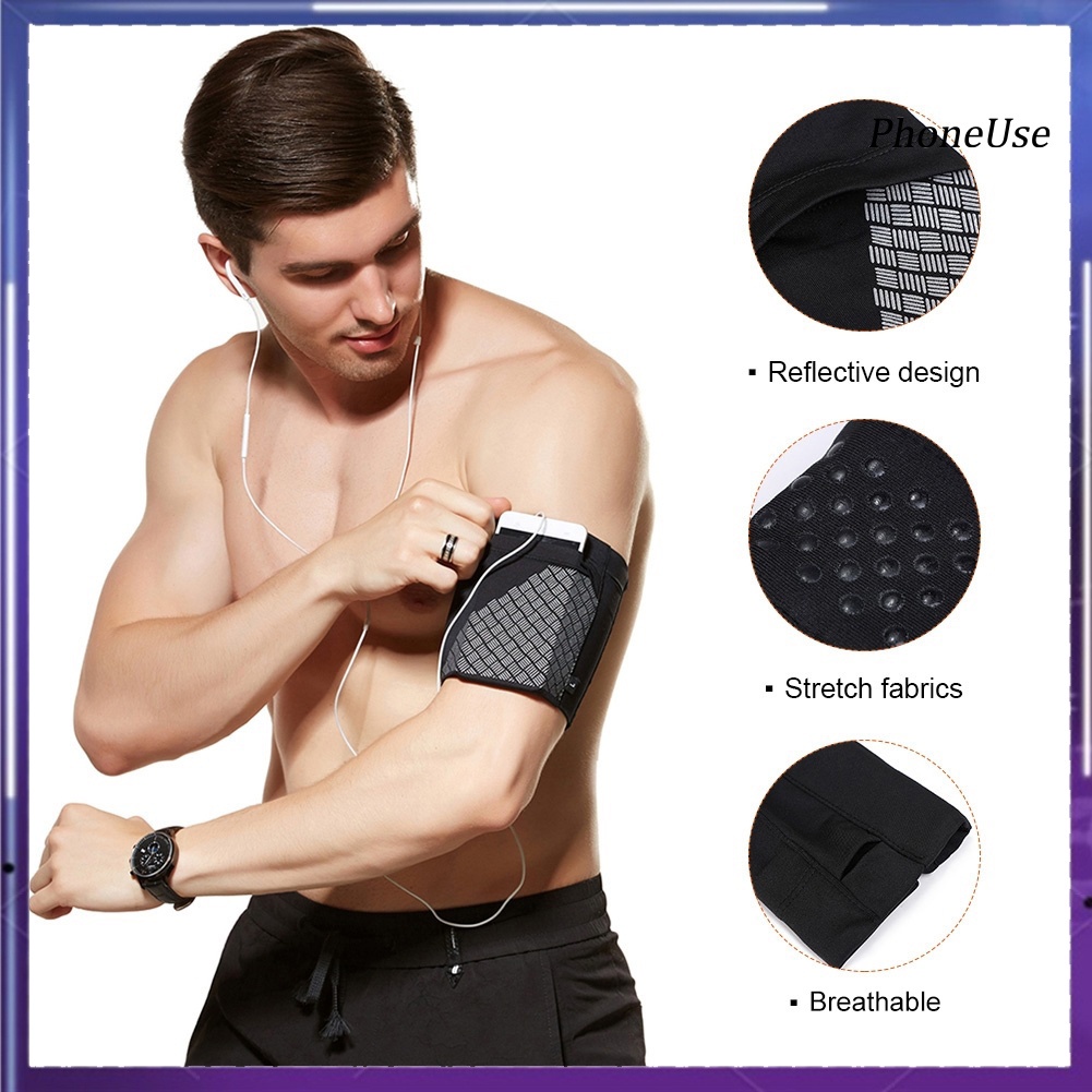 Túi đựng điện thoại đeo cánh tay khi chạy bộ/đi xe đạp