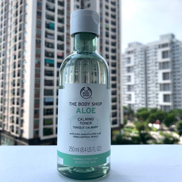 Nước Hoa Hồng Cho Da Nhạy Cảm The Body Shop Aloe Calming Toner 250ml