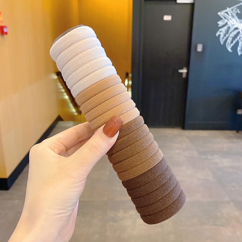 Dây buộc tóc bằng cao su co giãn siêu bền thời trang 2021 cho nữ