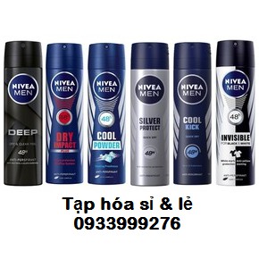 Xịt khử mùi nivea men 150ml