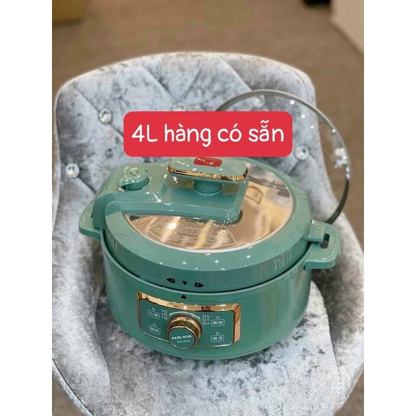 NỒI ÁP SUẤT ĐA NĂNG AUX 4L MỚI BH 12 THÁNG CHÍNH HÃNG