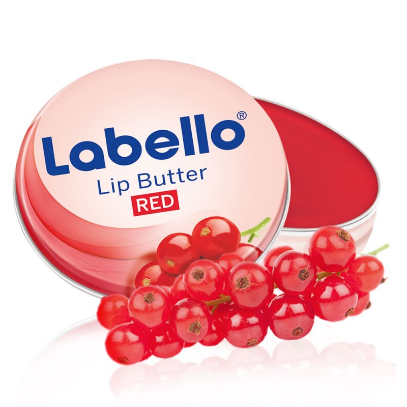 Dưỡng môi có màu Labello Lip Butter Red 16.7g