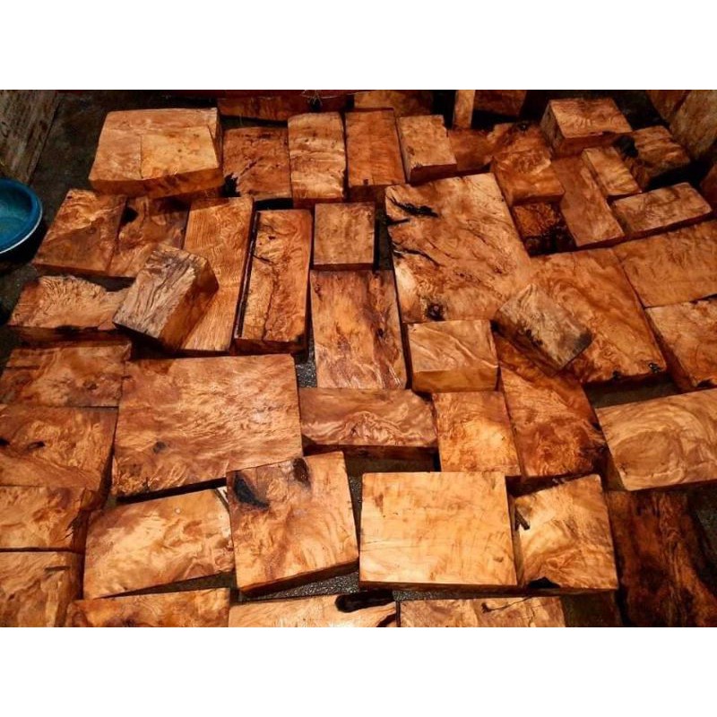 Phôi gỗ pơ mu, đinh hương, 1kg gỗ thơm, đuổi muỗi, vân chun đẹp, dùng làm đồ handmade