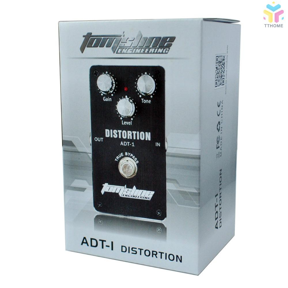T&T Aroma ADT-1 Distortion Electric Guitar Effect Pedal Aluminum Alloy Housing True Bypass