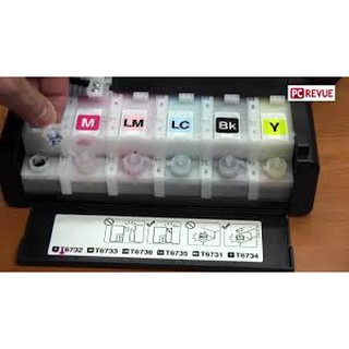 Máy in màu Epson L805 đã bao gồm mực
