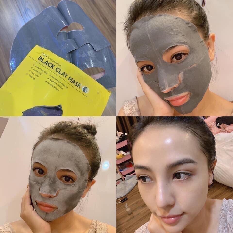 Mặt nạ đất sét Barulab Black Clay Mask 7 in 1