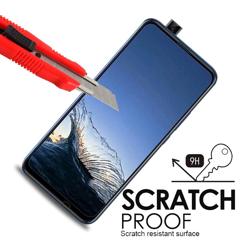 Kính cường lực Huawei Y9 Prime 2019 FULL Màn, FULL KEO Silicon (tặng gói dầu)