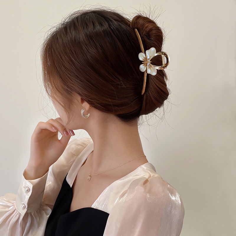 Kẹp Tóc Nơ Sau Lưng Cỡ Lớn Phong Cách Hàn Quốc Xinh Xắn Cho Nữ