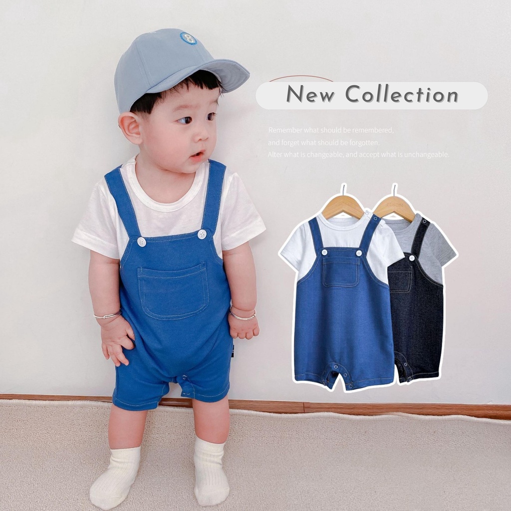 Body yếm cho bé, body liền áo cho bé thanh hằng baby 5 Kg đến 13 Kg