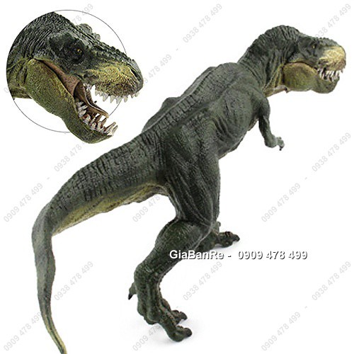 Mô Hình Khủng Long Bạo Chúa T-Rex Dáng Chạy - Mẩu A - 7734