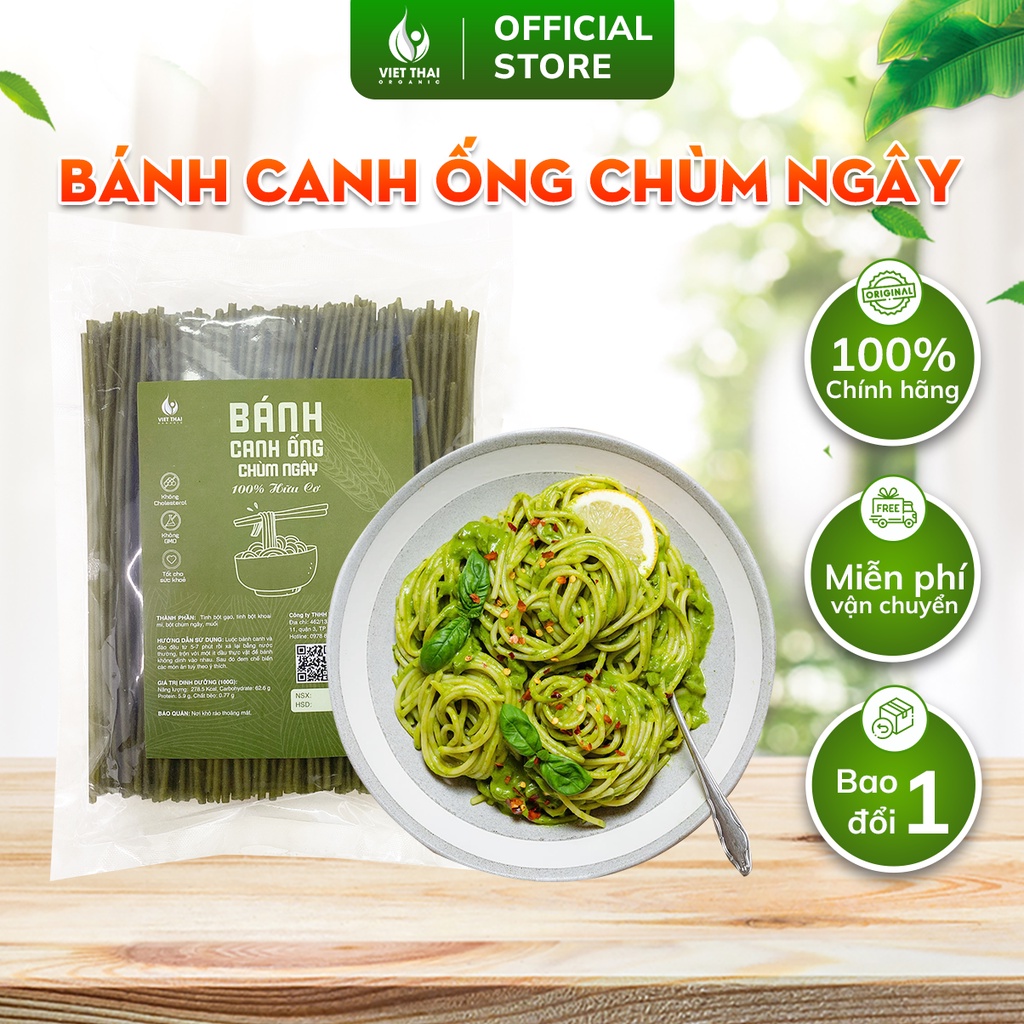 Bánh Canh Chùm Ngây 100% Hữu Cơ Giảm Cân Ăn Kiêng Thực Dưỡng Eat Clean Siêu Ngon Việt Thái Organic
