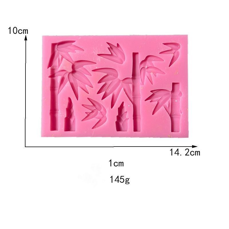 Khuôn silicone cây tre