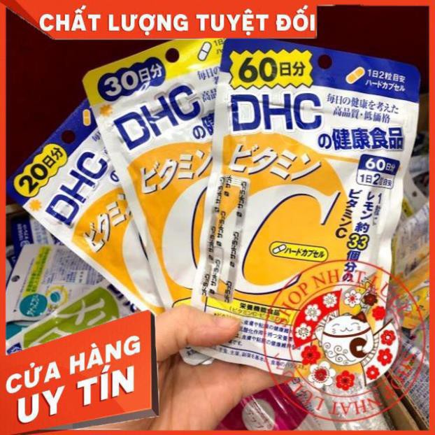 Viên uống DHC bổ sung vitamin C Nhật Bản