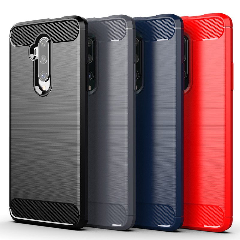 Ốp lưng Soft Oneplus 5 5T 6 6T 7 7T 8 Pro Vỏ bọc bằng sợi carbon Carbon