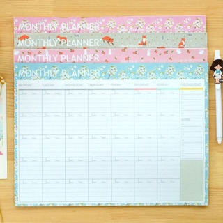 Bảng kế hoạch tháng Monthly Planner