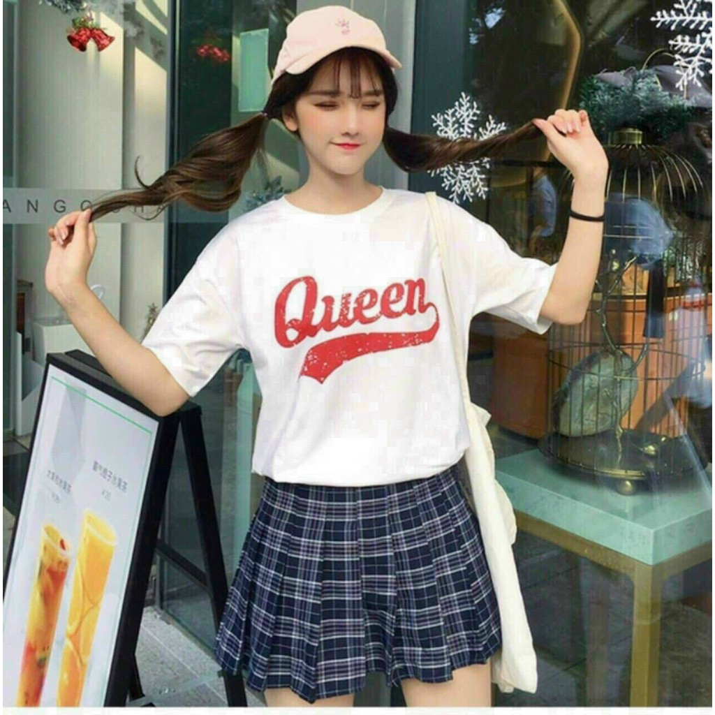 Áo thun tay lỡ nữ - freesize dưới 57kg SNT005