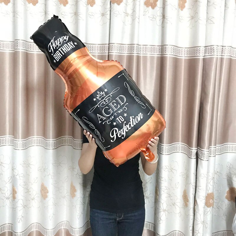 Bóng Bay Khí Heli Bằng Lá Nhôm Hình Lon Bia Dùng Trang Trí Tiệc Sinh Nhật/Đám Cưới/Sinh Nhật Trẻ Em Người Lớn Globos
