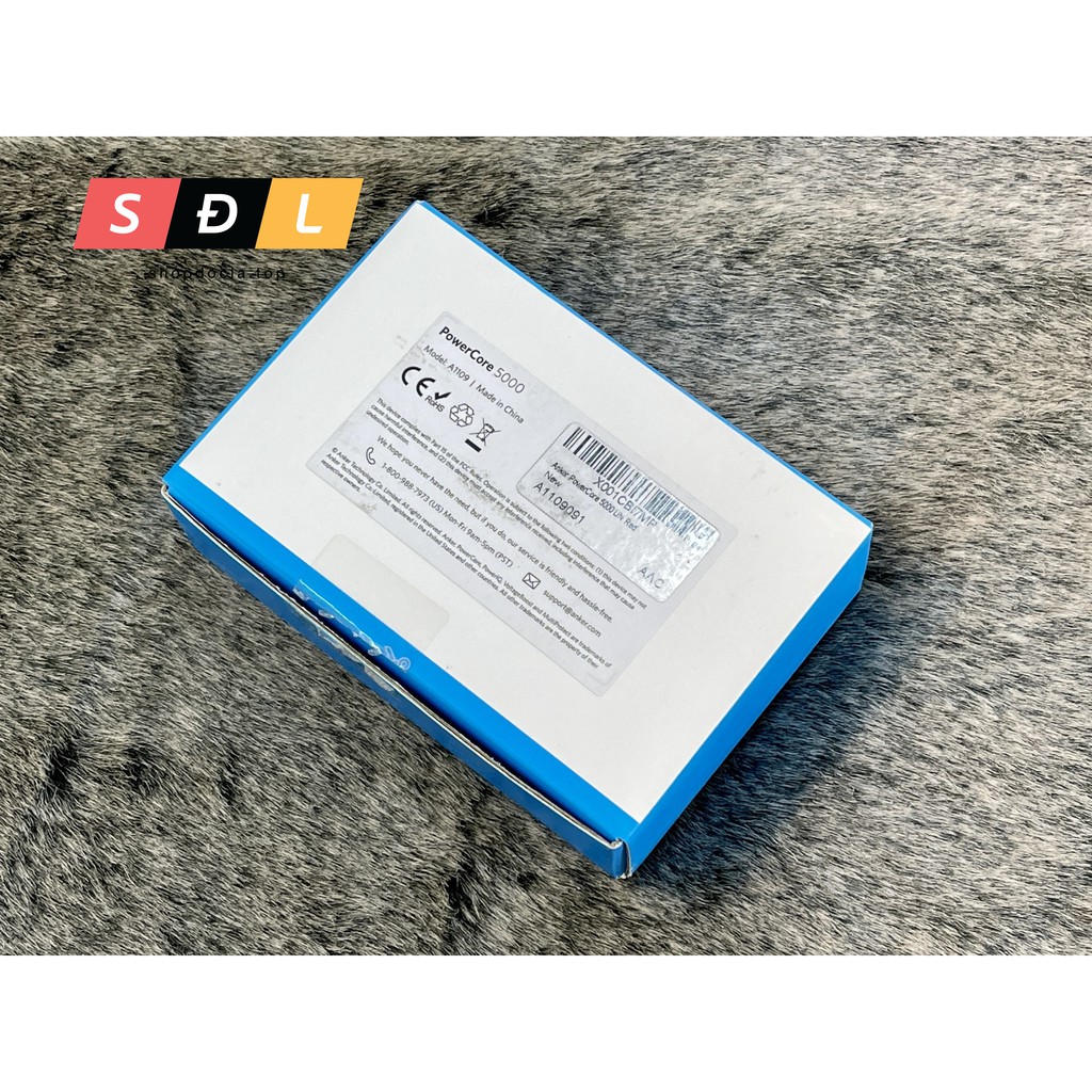 Pin sạc dự phòng Anker PowerCore 5000 model A1109