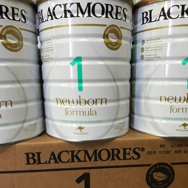 Sữa Blackmores 900g số 1,2,3