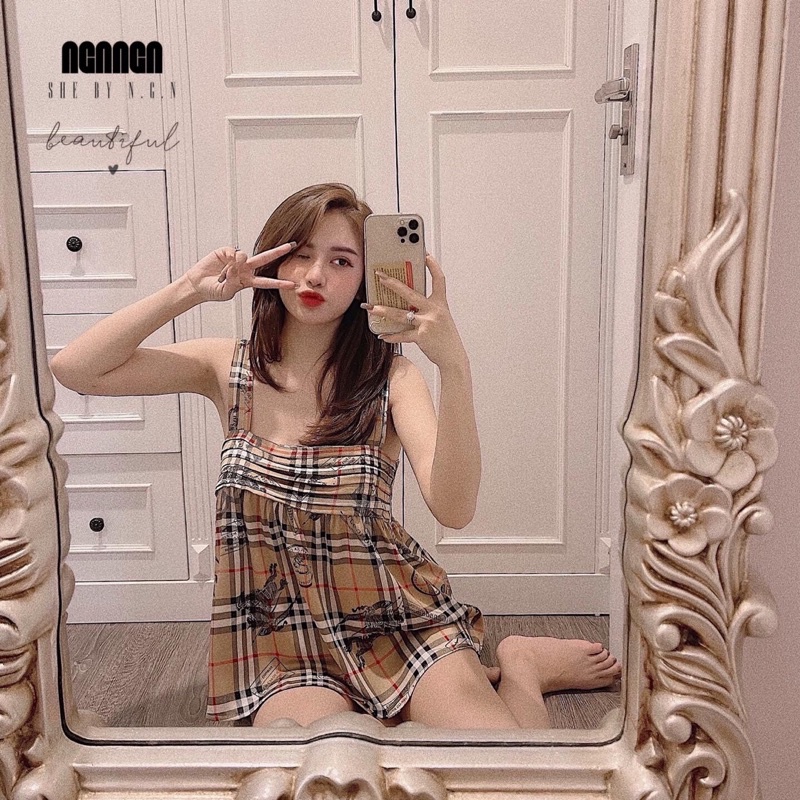 set lụa hoạ tiết cho nữ | BigBuy360 - bigbuy360.vn